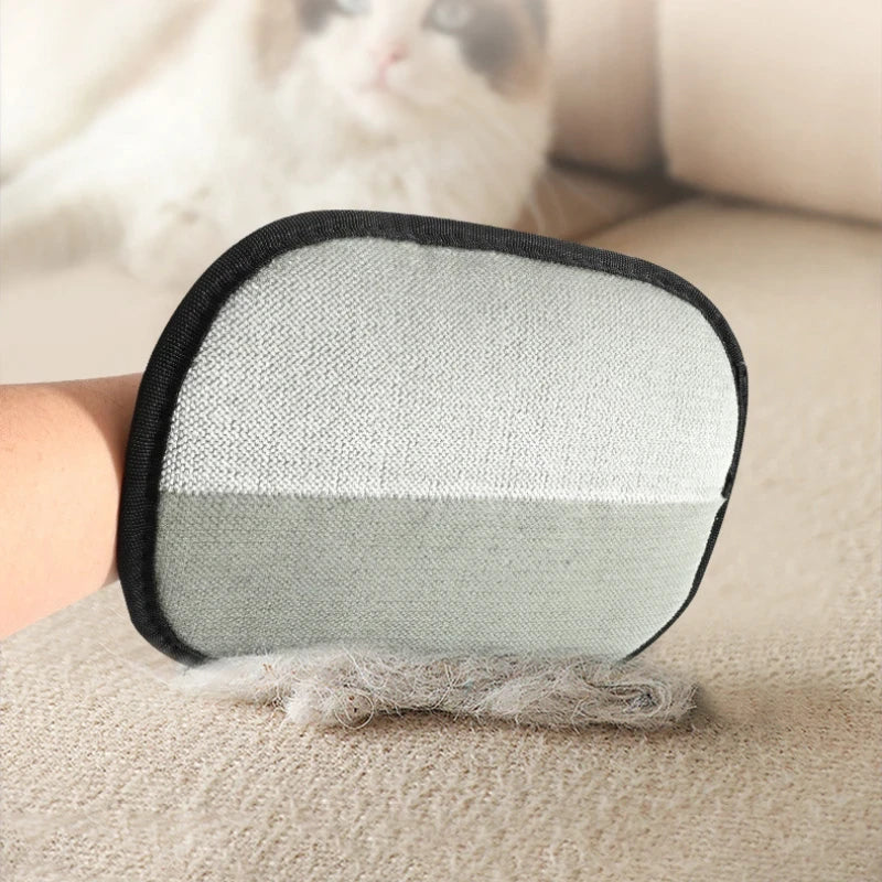 Elvani Double Sided Pet Grooming Gloves